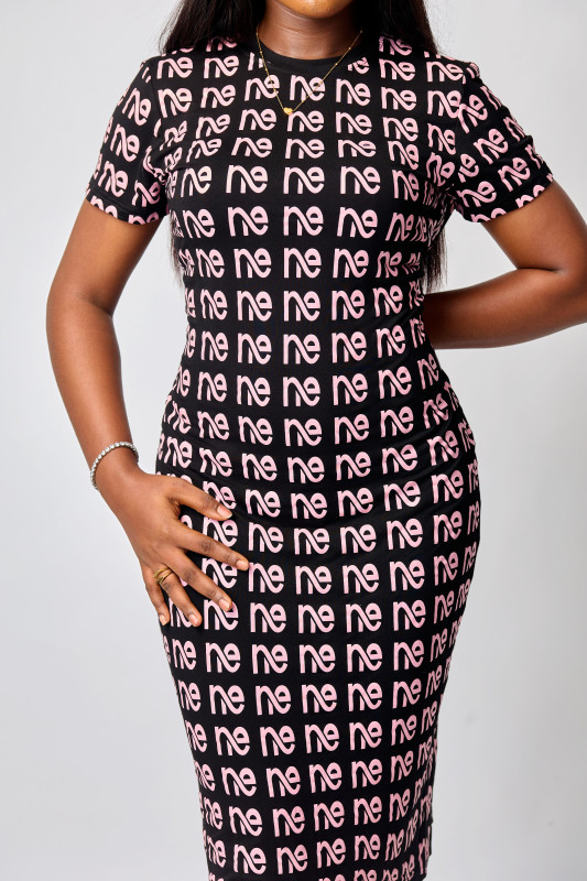 Monogram Trace Dress